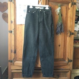 Gap Black Mom Jeans